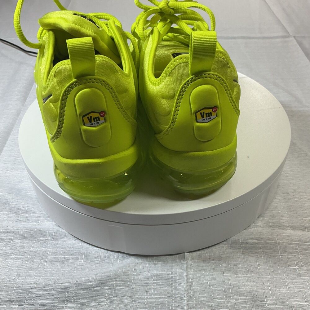 Nike Air VaporMax Plus Tennis Ball DX1784-300 Yellow Men's size 8.5 - Picture 7 of 10